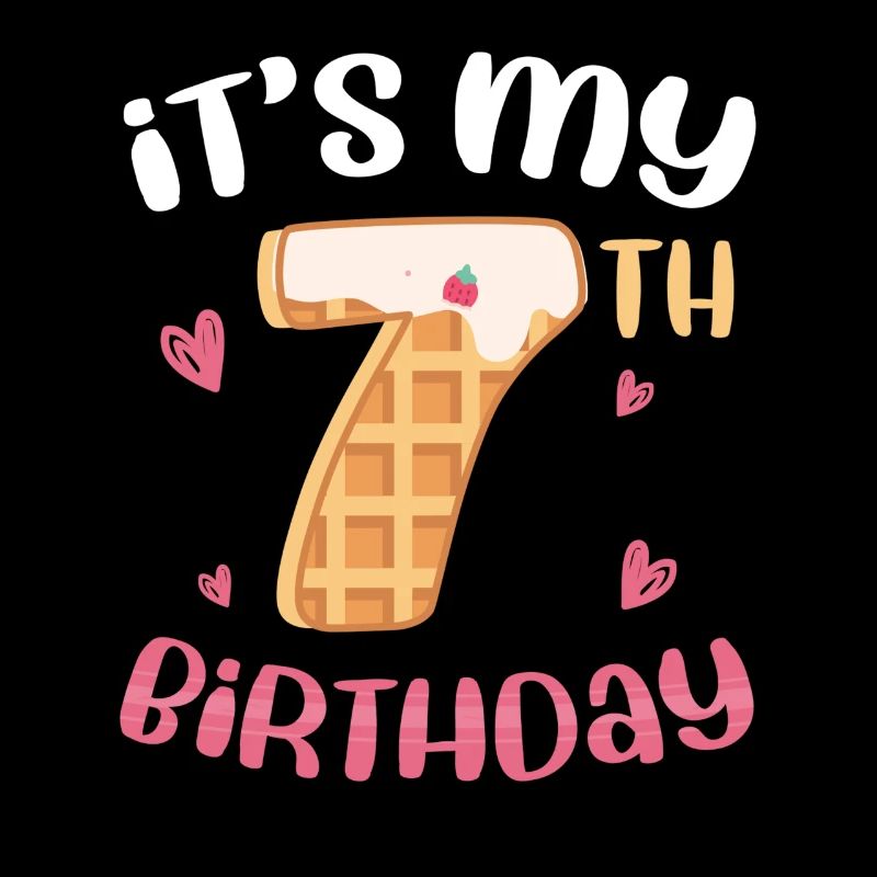 7. Geburtstag Waffel