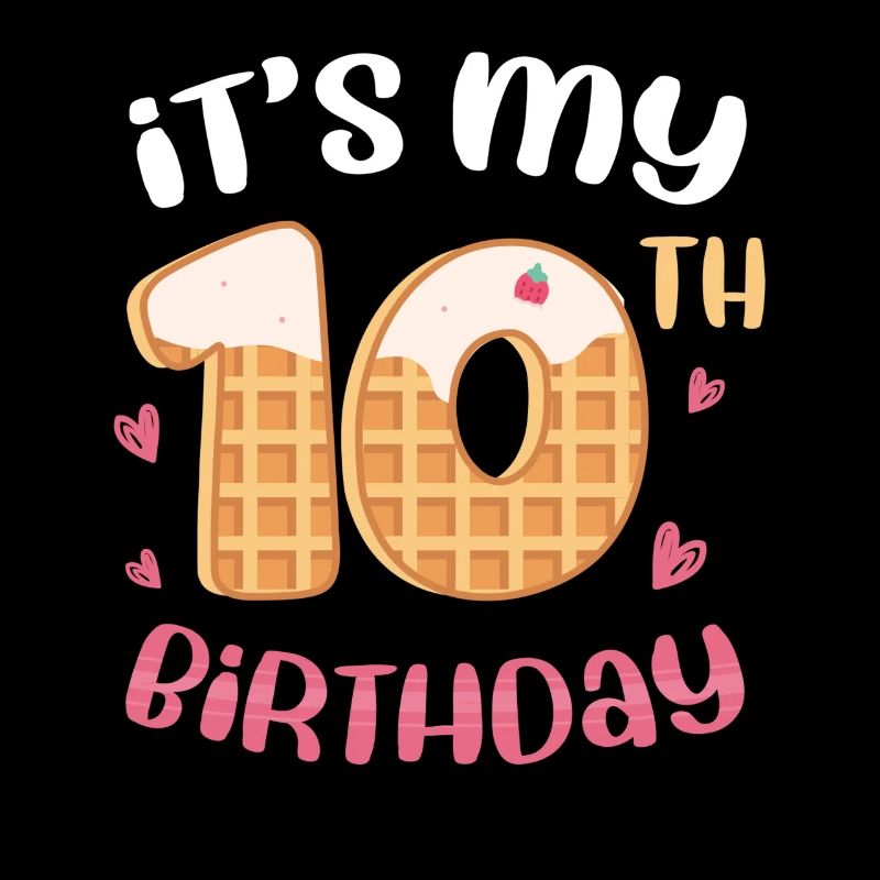 10th Birthday Waffle