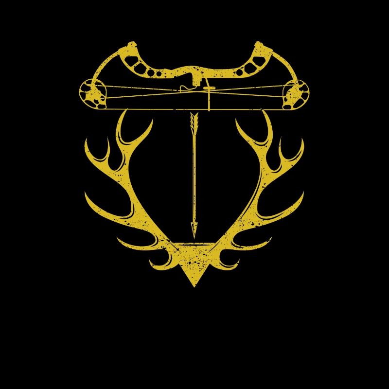 Deer Skull Compound Bow Elk Hunting