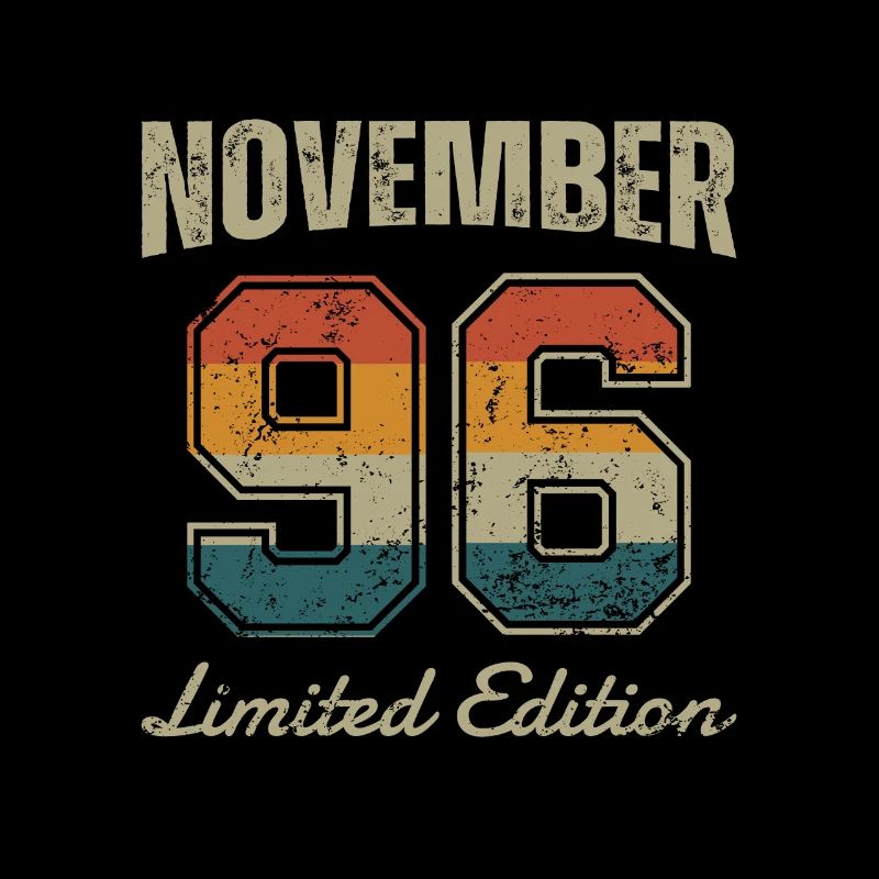 Geburtstag: November 1996 - Limited Edition Retro