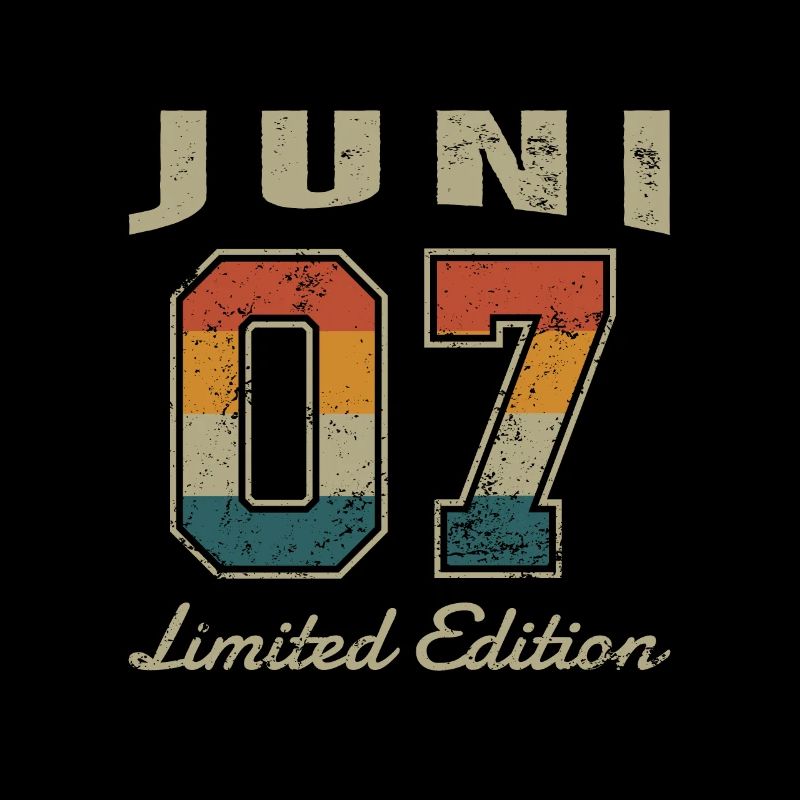 Geburtstag: Juni 2007 - Limited Edition Retro