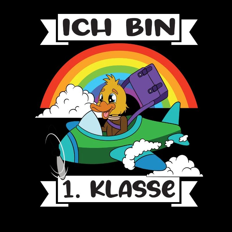 Ich Bin 1 Klasse Einschulung Schulanfang