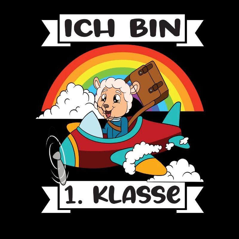 Ich Bin 1 Klasse Einschulung Schulanfang