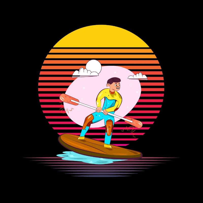 Paddleboarding Vapor