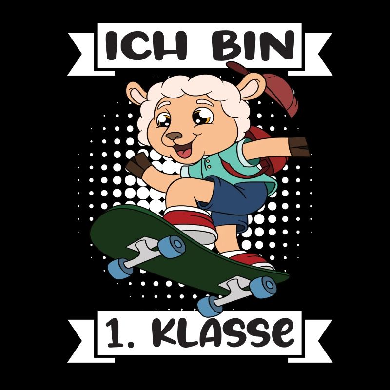 Ich Bin 1 Klasse Einschulung Schulanfang