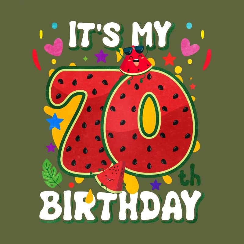 70e anniversaire de la pastèque
