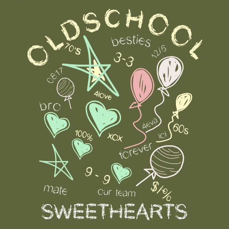 Oldschool blackboard chalk