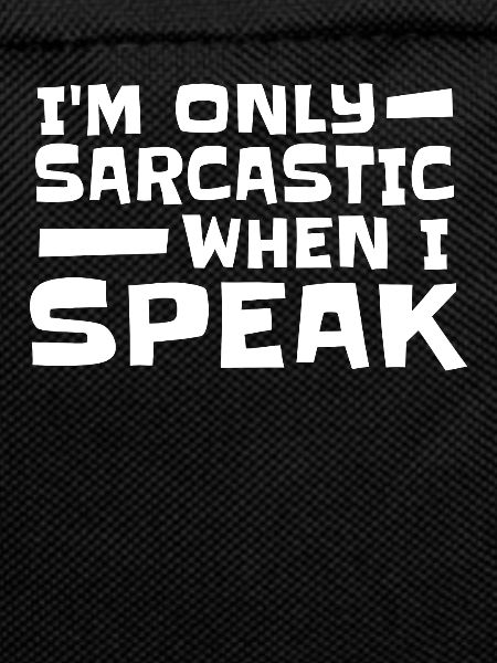 Black humor sarcasm