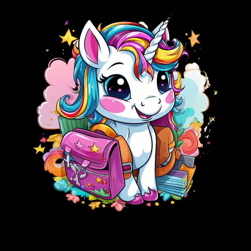 Einhorn Schulkind Einschulung Mädchen Geschenk