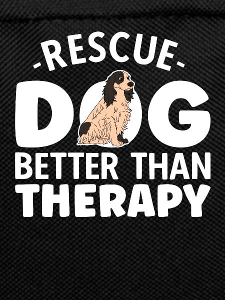Rescue Dog Better Than Therapy