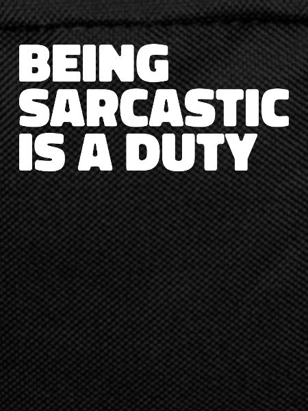 Black humor sarcasm