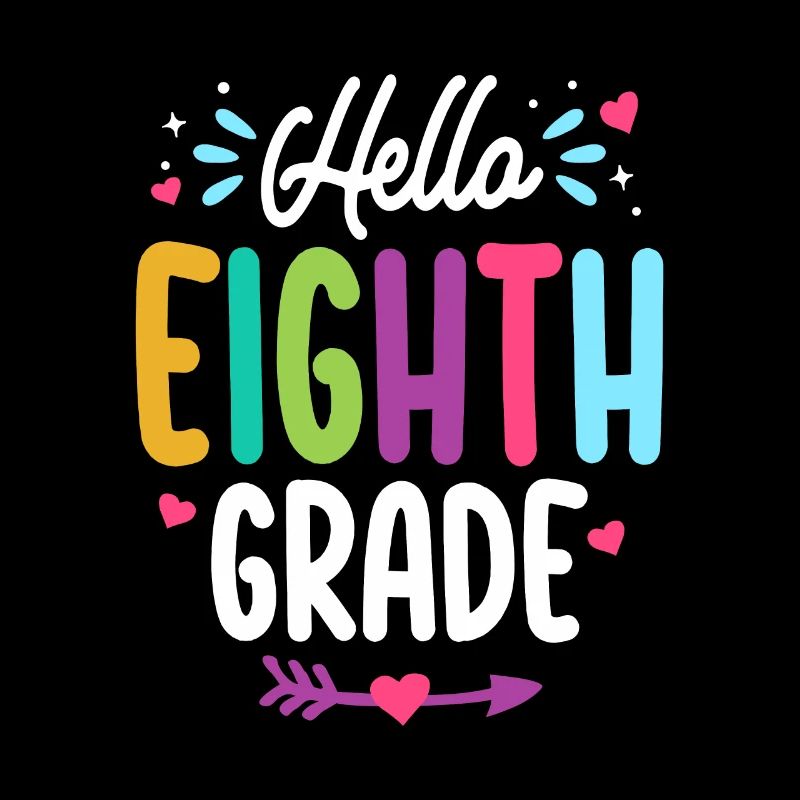 Hello Eighth Grade Back To School Teacher Student