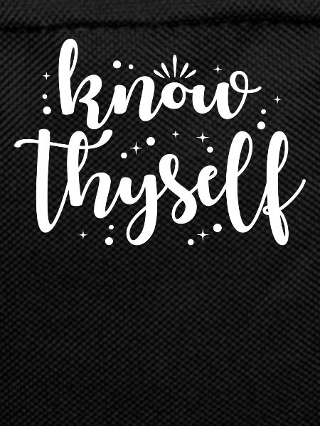 Mindfulness Saying Know Yourself