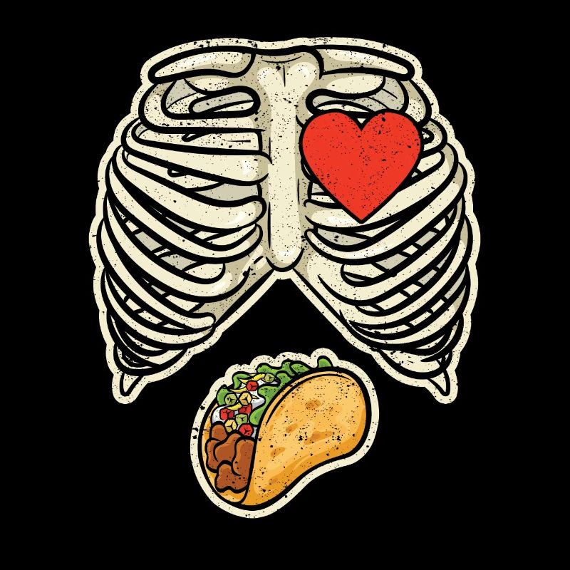 Halloween Daddy Skeleton Taco Belly Drôle Enceinte