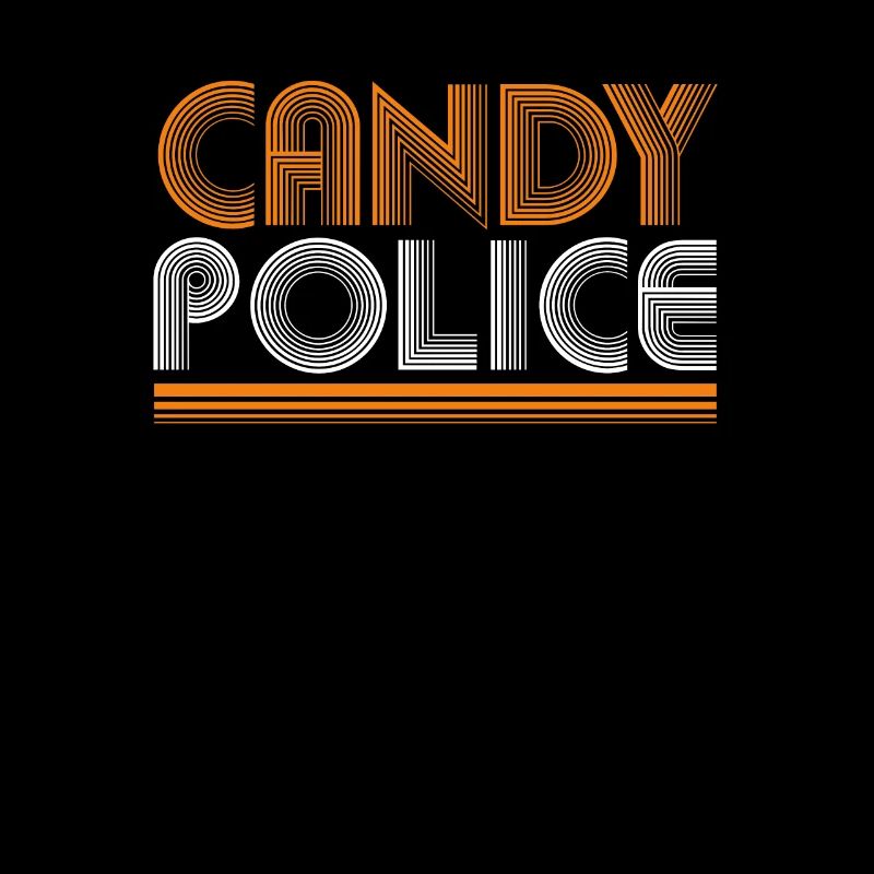 Candy Policeman Funny Halloween Candy