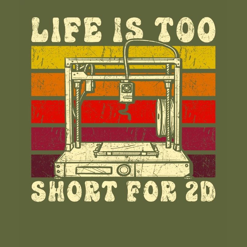 3D Printer Saying Funny Gift 3D Printing