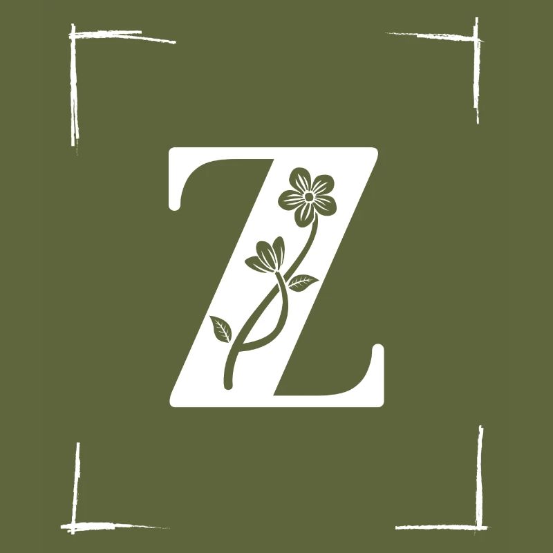 letter Z initial