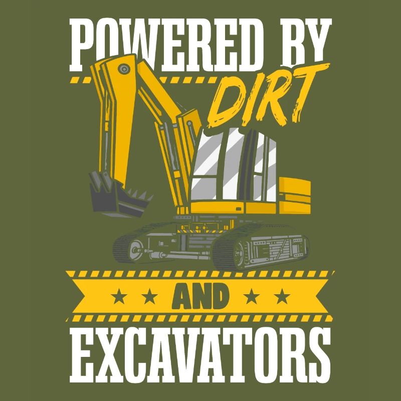 Powered By Dirt And Excavators