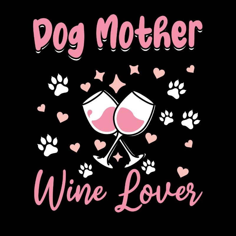 Hundemutter und Weinliebhaberin