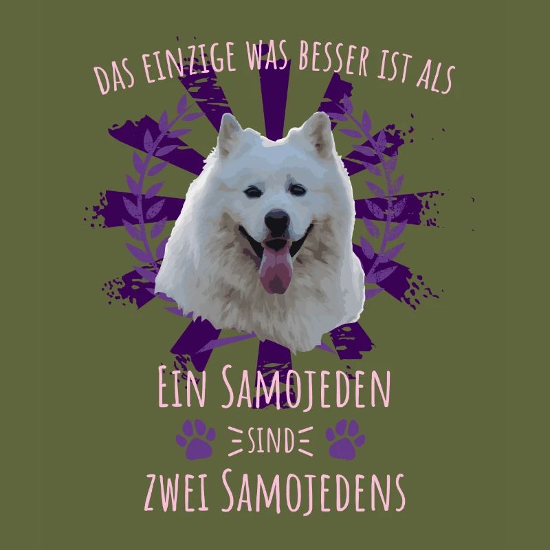 Zwei Samojede sind besser als einer