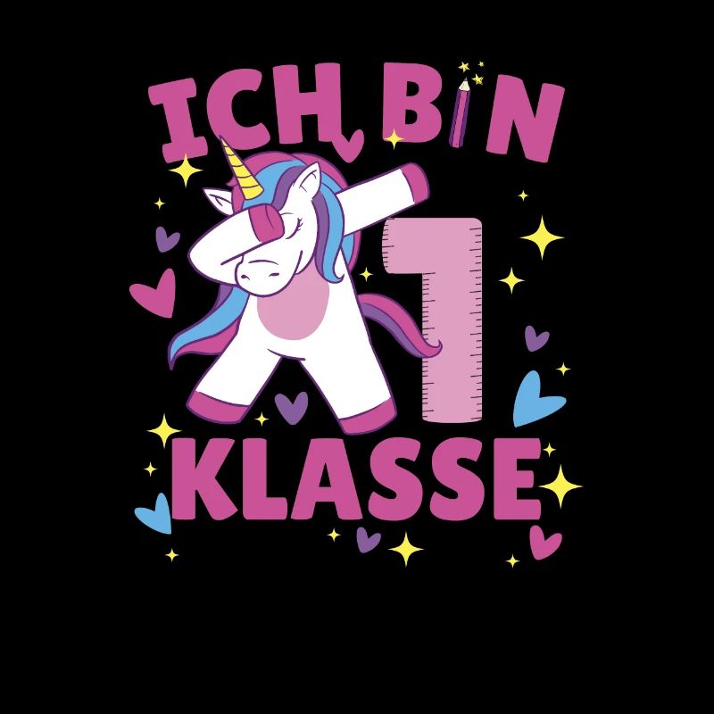 Einhorn Schulkind Geschenk
