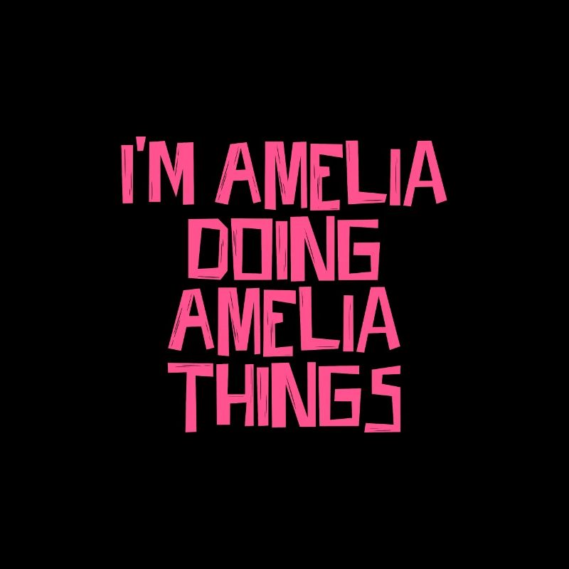 Je suis Amelia en train de faire des choses à Amelia