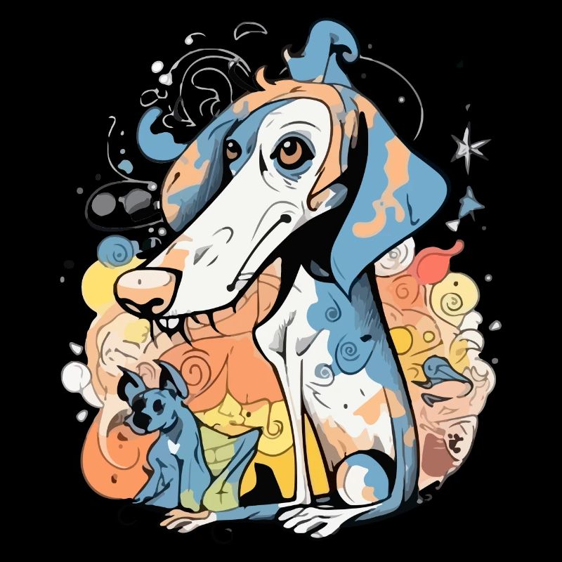 Libo, der blaue Hund