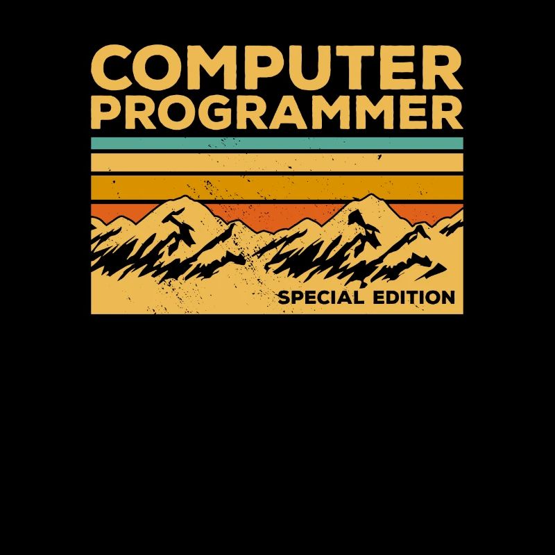 Retro Computerprogrammierer Sonderedition