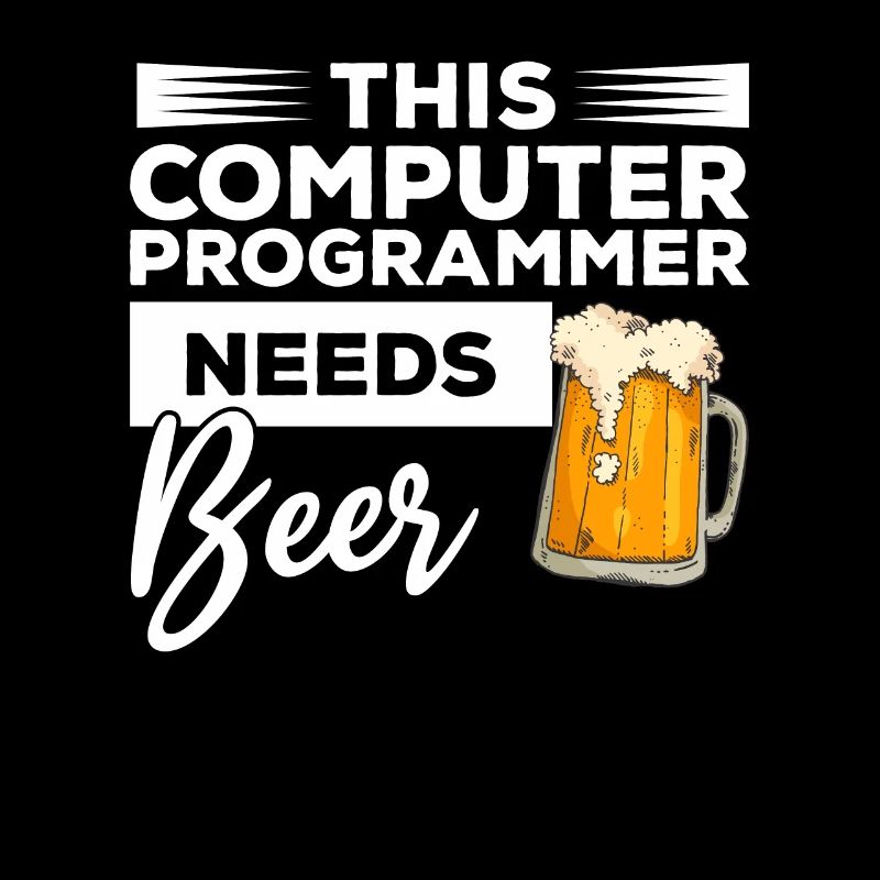 This Computer Programmer Needs Beer Programming