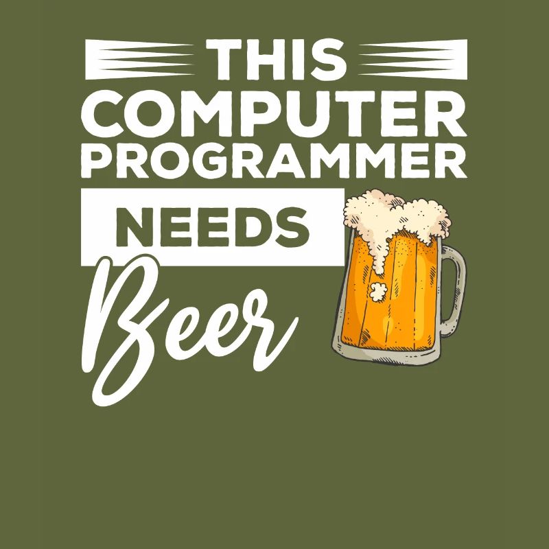 Dieser Computerprogrammierer braucht Bierprogrammierung