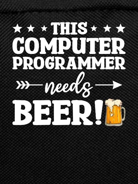 Dieser Computerprogrammierer braucht Bierprogrammierung