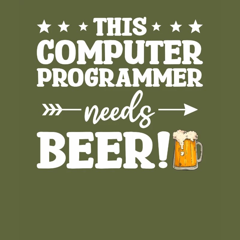 Dieser Computerprogrammierer braucht Bierprogrammierung