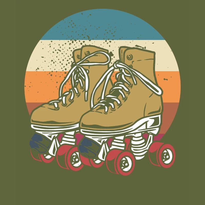 Rollschuhe Retro 70er 80er Rollerskating