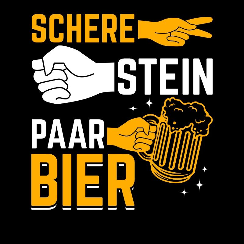 Schere, Stein, Paar, Bier - das perfekte Outfit