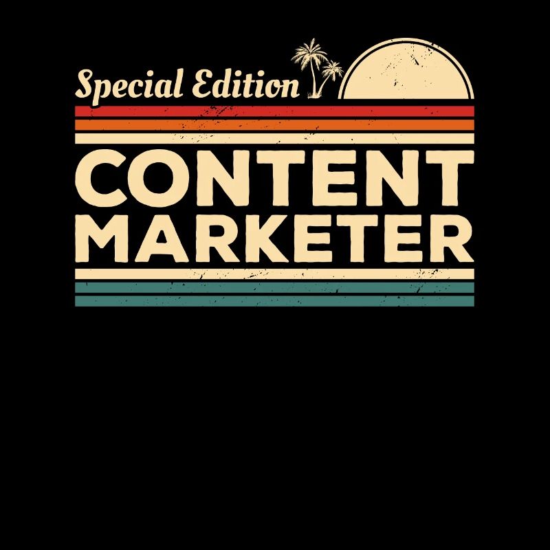 Vintage Special Edition Content Marketer Marketing