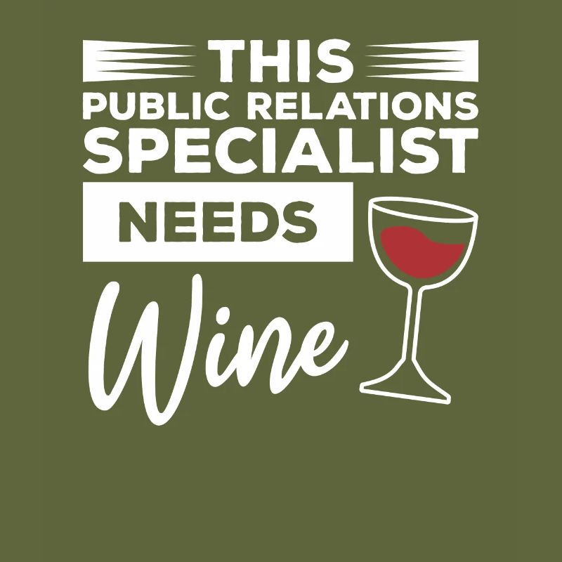 This Public Relations Specialist Needs Wine