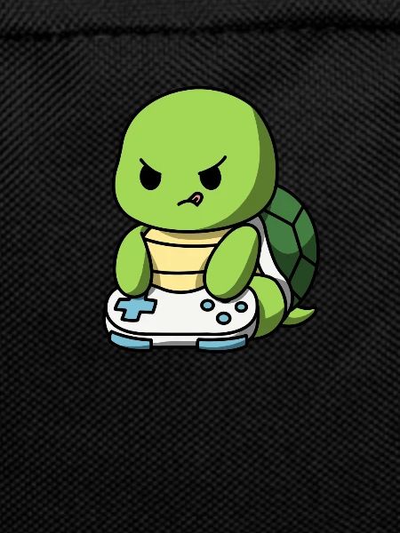 Gamer turtle funny console gamer