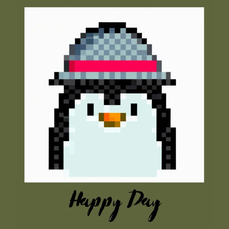 Happy day penguin