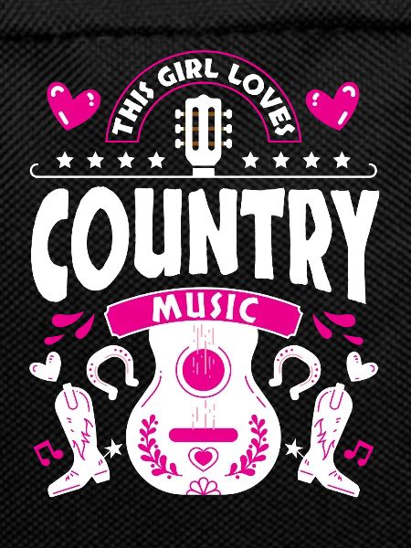 This girl loves country music