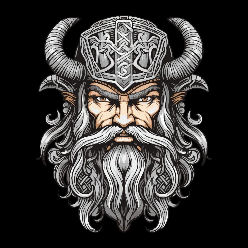 Wikinger Krieger Valhalla Odin