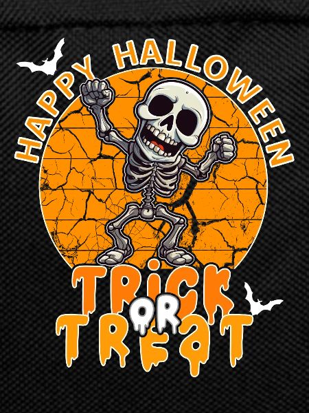 Halloween Design Creepy Skeleton Design
