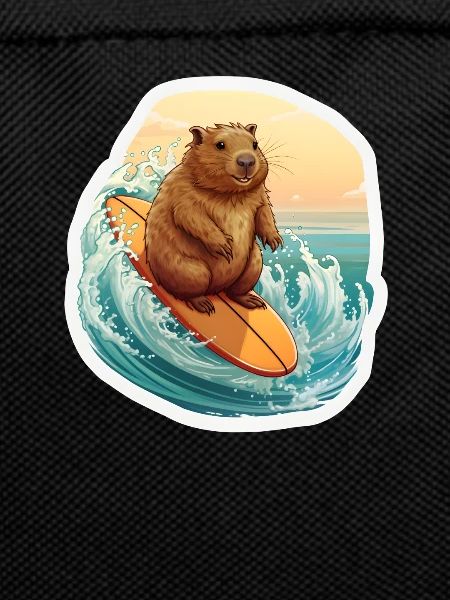 Capybara Surfeur