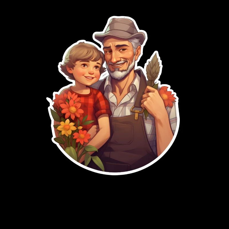Rahmen Opa & Enkelin
