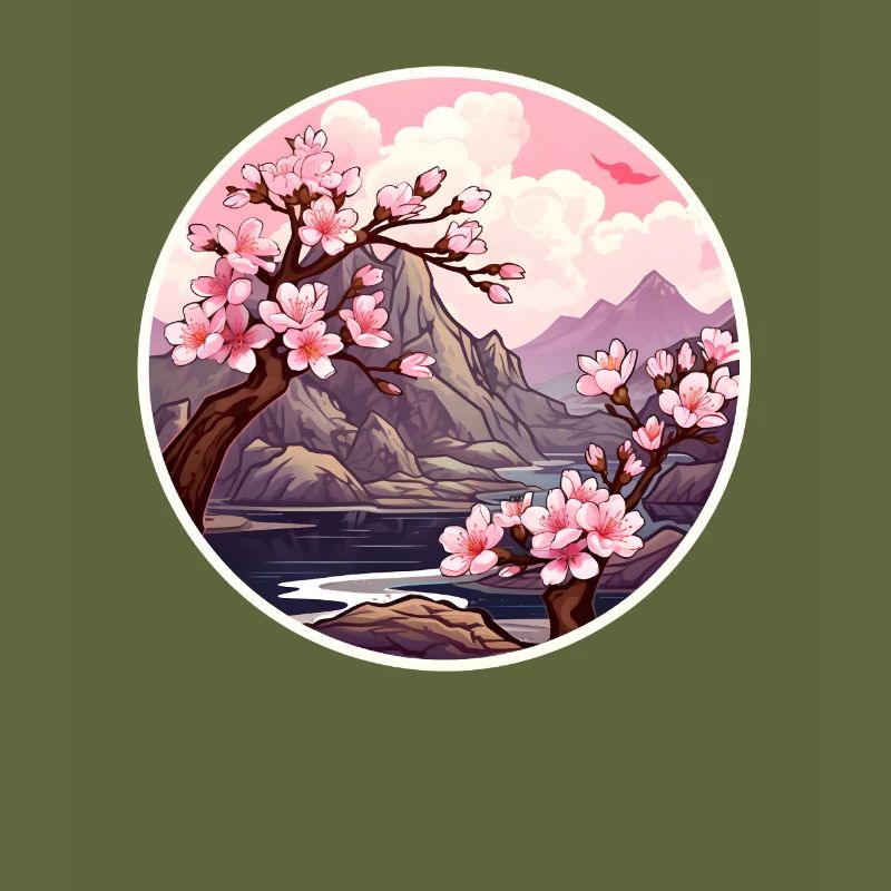 Cerisier en fleurs