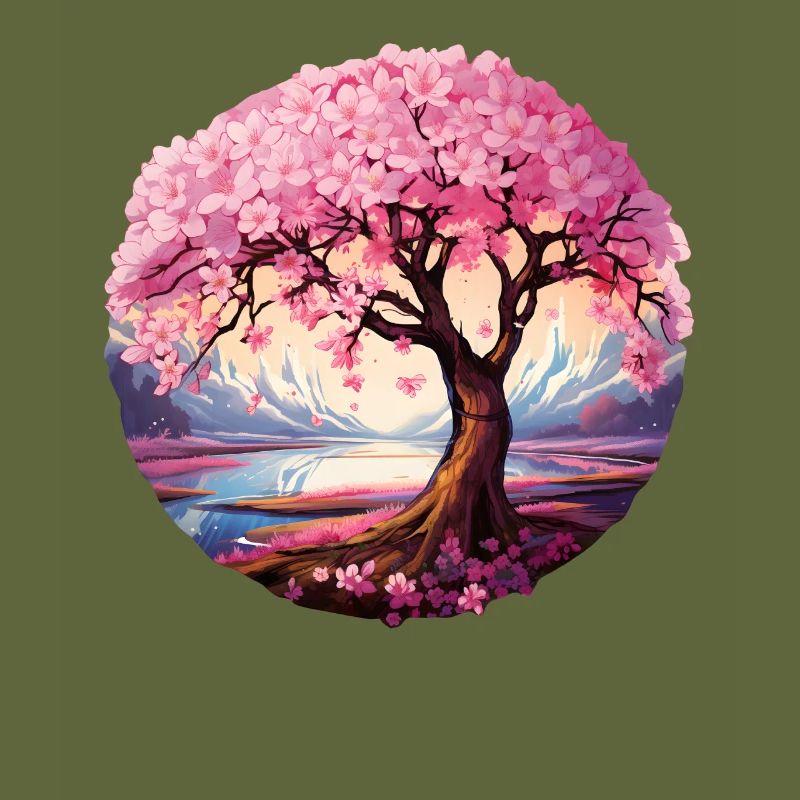 Cerisier en fleurs