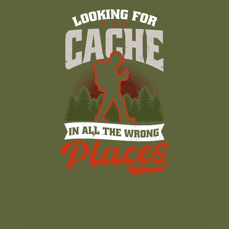 Geocaching Recherche de cache dans tous les mauvais endroits
