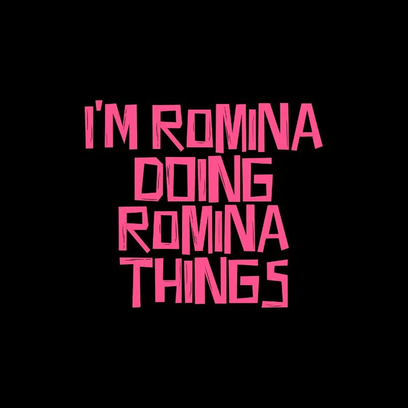 I'm Romina doing Romina things