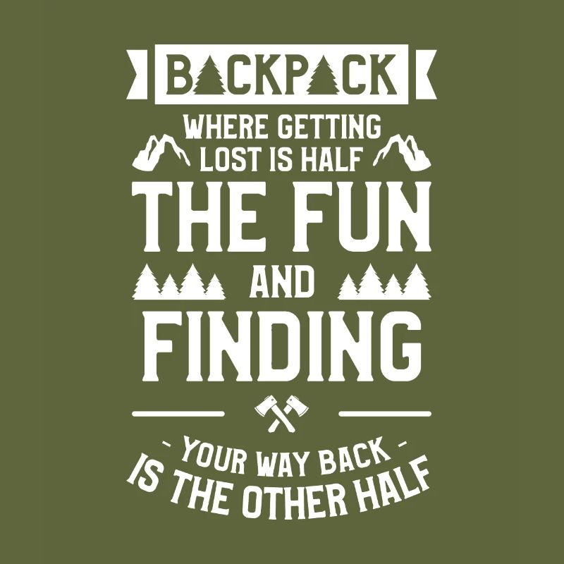 Backpack Where Getting Lost Is Half The Fun