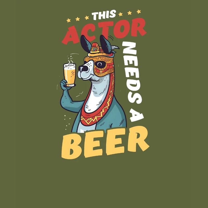 Actor This Actor Needs A Beer