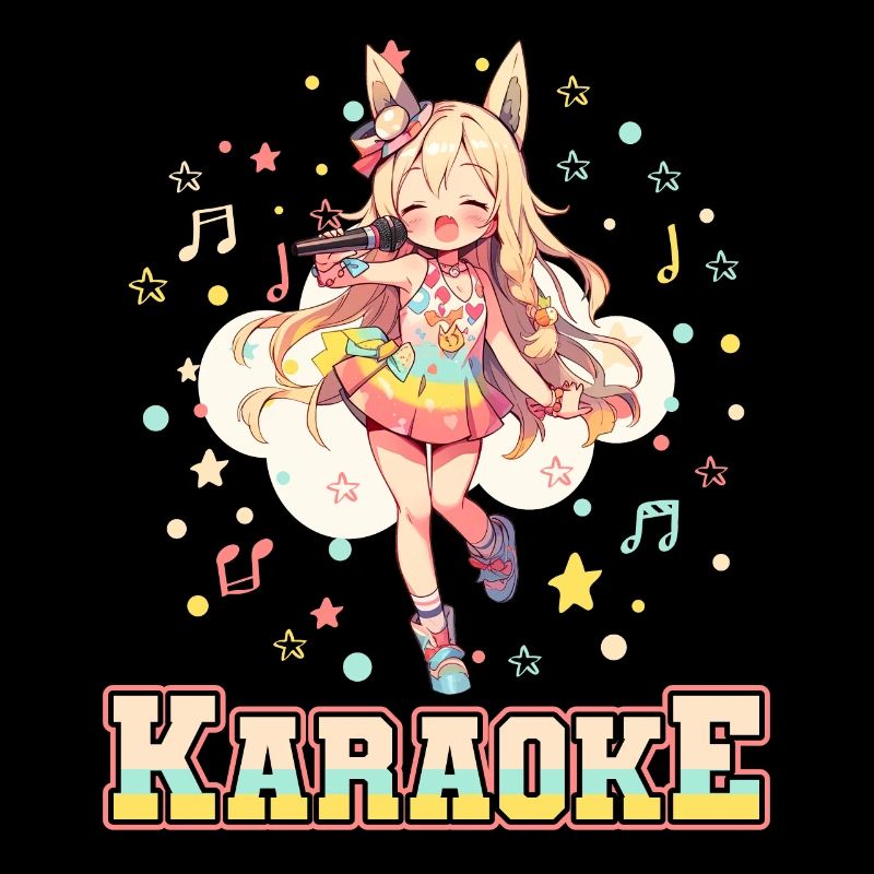 Mädchen Manga Anime Karaoke